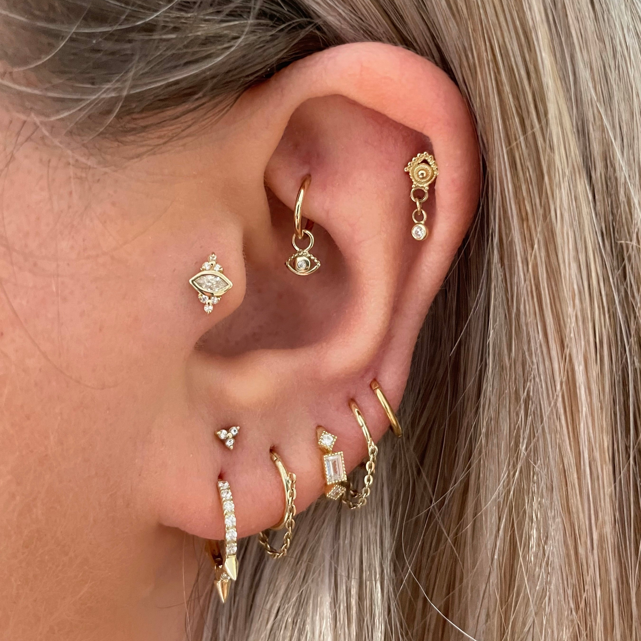 Ear hoops deals